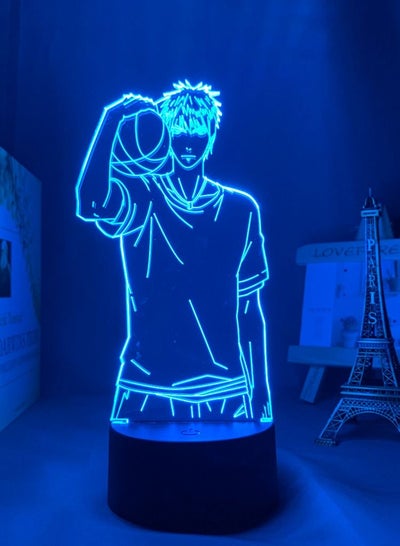 3D Illusion Lamp LED Multicolor Night Light Anime Kuroko Basketball Gift for Boys Kids Room Decor Table Lamp ChristmasKuroko's Basketball