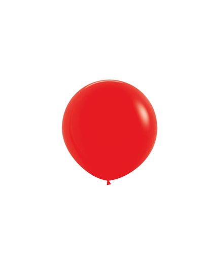 Sempertex 3 pcs, 24" Round Balloons, Fashion Red, Latex Balloons