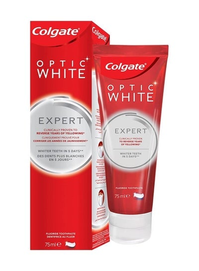 Optic White Expert Whitening Toothpaste - 75ml