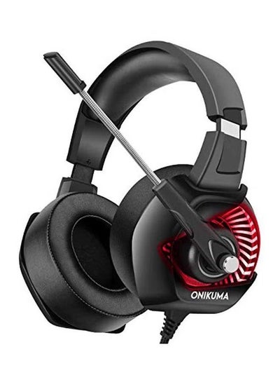 K6 Gaming Headset with RGB Light ONIKUMA K6 Stereo Gaming Headset for PS4, PC, Xbox One