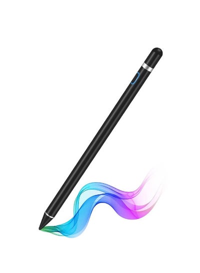 Active Stylus Pens for Touch Screens, Rechargeable Digital Stylish Pen Pencil Universal for iPhone/iPad Pro/Mini/Air/Android and Most Capacitive Touch Screens