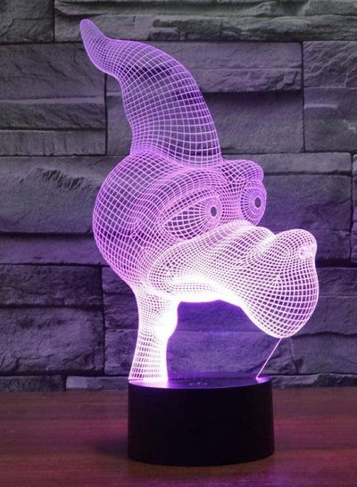 High quality 3D Illusion Lamp LED Night Light Acrylic Shuttle 16 Colors Table Lamp Novelty Children's Birthday Holiday Gift Sleep Table Lamp Dinosaur Dragon
