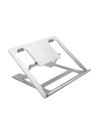 6-Level Adjustable Laptop Stand Silver