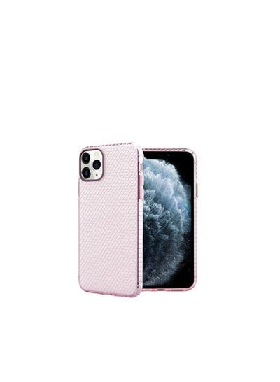 iPhone 12 pro clear case pink color hexa design clear case for iPhone 12 Pro 6.1 inch hexa premium design