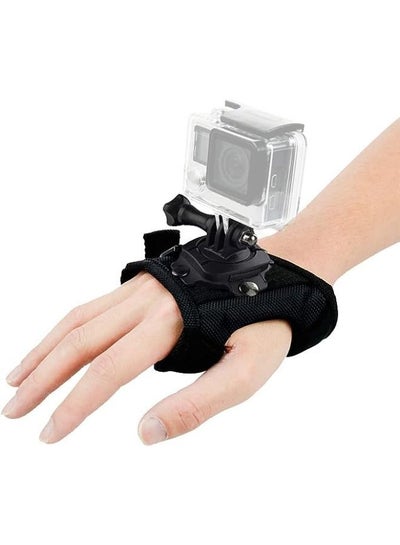 Wrist Strap for Gopro, 360 Degree Rotation Hand Strap Mount for GoPro Hero 4 、2、3、3+, Hand Glove Wrist Strap Mount for DJI OSMO Action, Xiaoyi, AKASO Action Camera Outdoor Sports Accessories