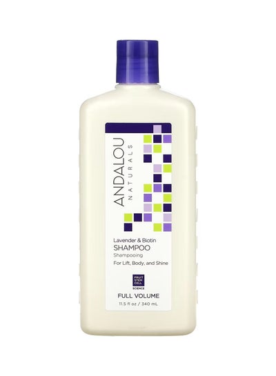 Shampoo Full Volume  For Lift Body and Shine Lavender Biotin 11.5 fl oz (340 ml)