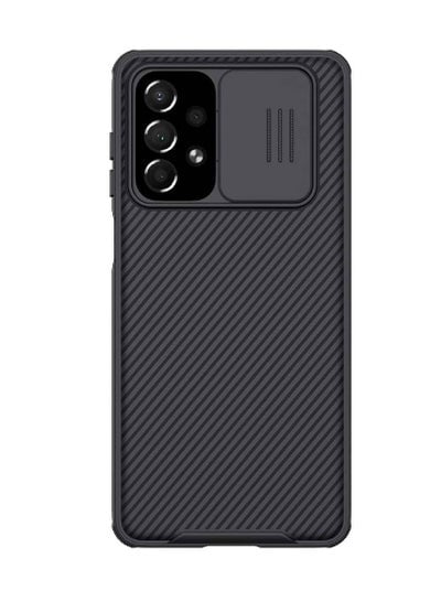 Samsung Galaxy A73 (5G) Case, CamShield Slim case Protective Cover with Camera Protector Hard PC TPU Ultra Thin Anti-Scratch Phone Case (Black)