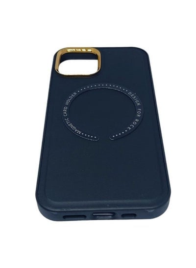Protective Leather Case Cover With MagSafe for iPhone 14 Plus