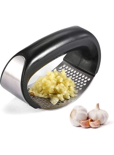 Stainless Steel Garlic Mincer Crusher Professional Kitchen Gadgets Garlic Chopper with Ergonomic Handle