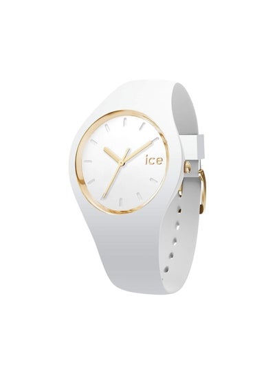 Ice-Watch - ICE glam White - Women's wristwatch with silicon strap - 000917 (Medium)