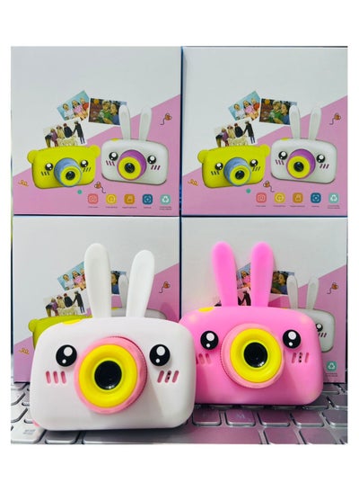 Kids Digital Children Digital Cameras with Rabbit Cover Camera Toys Compatible with Kids (Multicolor)