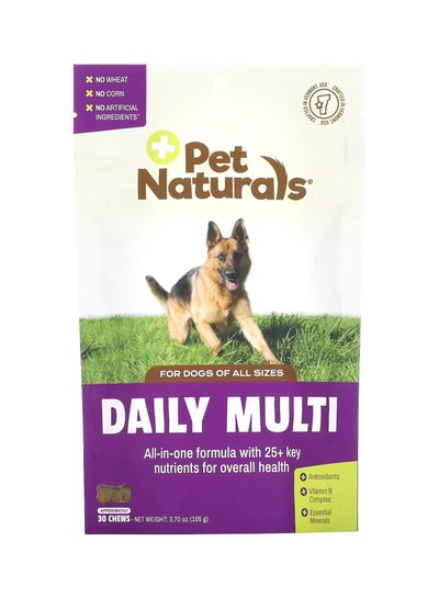 Deli Multi Dog Food Pack Of 30 Chewables Multicolour 3.7 oz