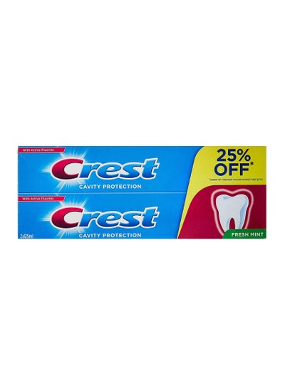 Cavity Protection Fresh Mint Toothpaste 2 PACK 125ml
