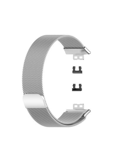 Milanese Replacement Band For Huawei Watch Fit Silver