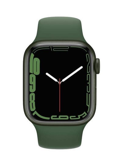Simple Stylish Folding Magnetic Silicone Strap Band Shockproof Wear Resisting For 42MM 44M 45MM 49MM Series Ultra Green