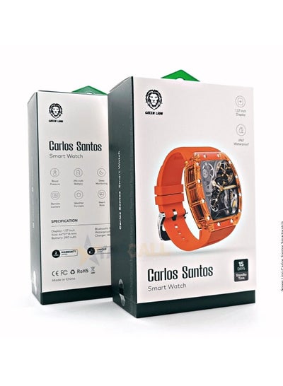 Green Lion Carlos Santos Smartwatch -Multicolor