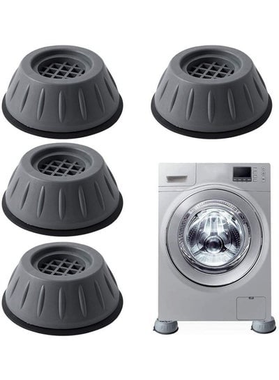 4 Pieces Anti-Vibration Pads for Universal Washing Machine Universal Foot Pad Base