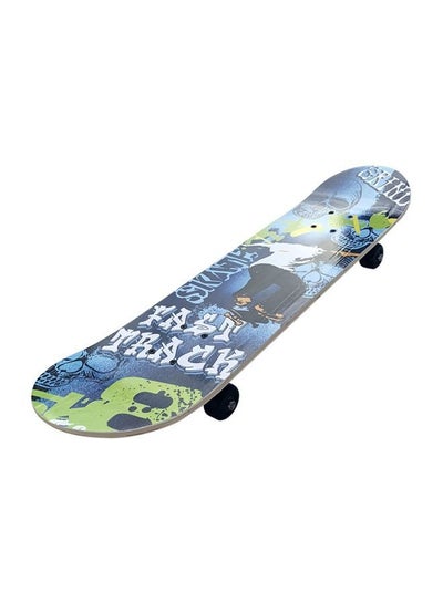 Double Kick Standard Skate Boards Suitable for Adults Teenagers Kids Boys Girls
