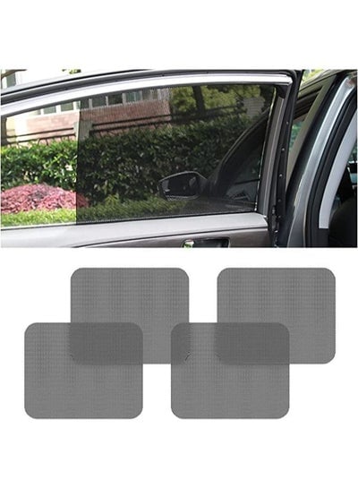 4 Pieces Static Cling Films Stickers Sun Shade UV Rays Privacy Protector