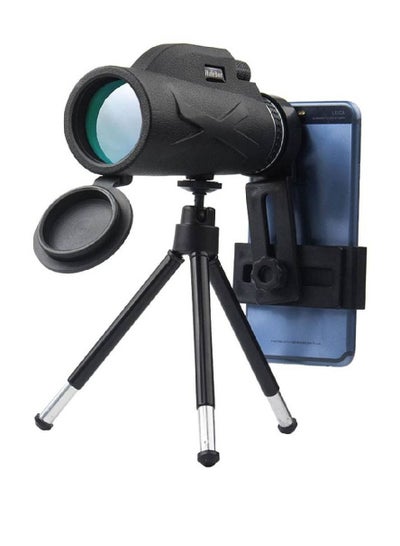 40x60 Monocular Telescope HD Long Range High-Quality Telescope with Phone Clip Tripod