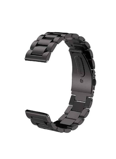 Metal Strap Compatible with Galaxy Watch 46mm Strap/Gear S3 Classic Band 22mm Black