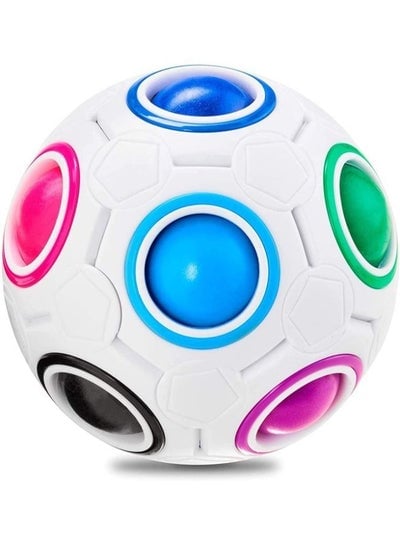 Magic Rainbow 3D Speed Cube Ball Puzzle for Children