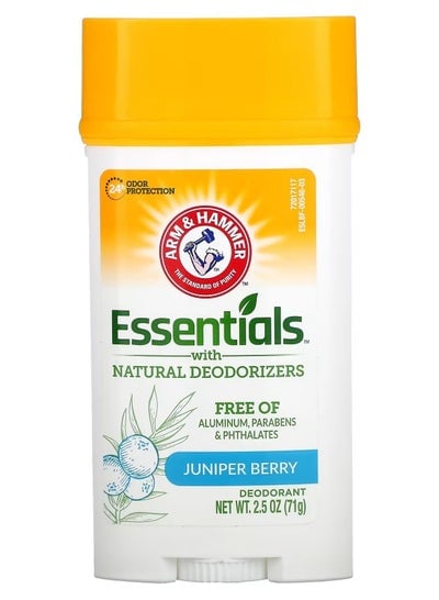 Essentials with Natural Deodorizers Deodorant Juniper Berry 2.5 oz 71 g