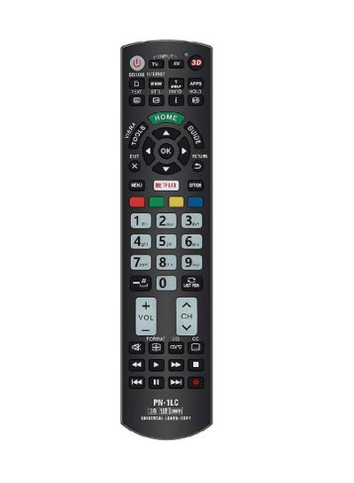 Universal Replacement Remote Control PN-1LC Compatible for Almost All Panasonic-Remote-Control LCD LED 3D Smart 4K Ultra HD TV with Netflix