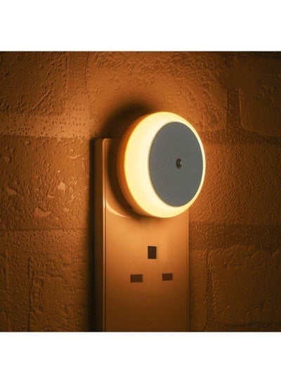 1 Piece LED Night Light, with Dusk to Dawn Sensor, Diffused Light, Energy Efficient, Plug-in Night Light for Bedroom, Bathroom, Kitchen, Hallway, Stairs