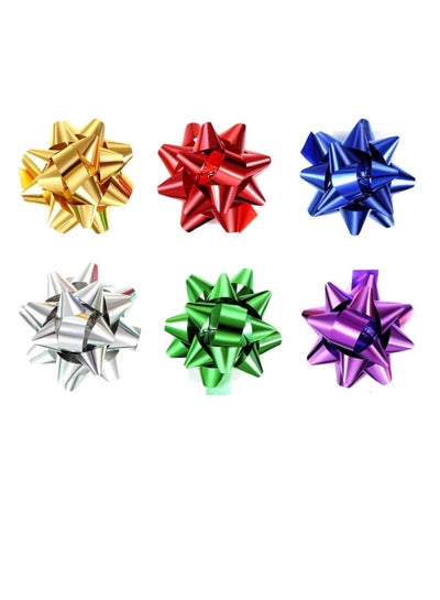 Gift Wrap Bows Wrap Pull Bows Mixed Color for Wedding Boxing Day Decoration and Gift Packaging