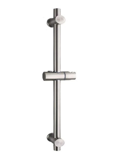 304 Stainless Steel Shower Rail with Height and Angle Adjustable Fixing Brackets