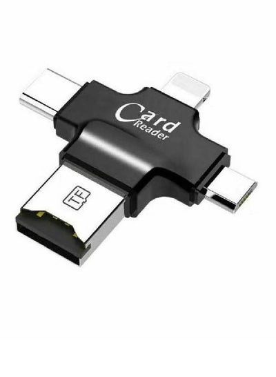 4 In 1 Card Reader Type C Micro USB Adapter