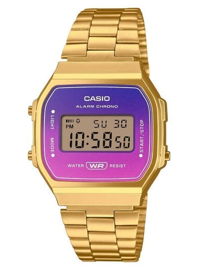 Casio A168WERG-2ADF Vintage Digital Stainless Steel Unisex Watch