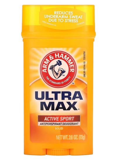 Solid Antiperspirant Deodorant Active Sport 2.6 oz 73 g