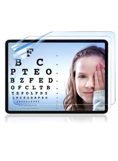 iPad 10.2 Inch 2021 Matte Ceramic Screen Protector Anti-Glare Matte PET Paper Film Easy Installation 2 Pack