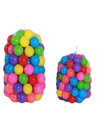 100 Pieces Each Pack Of Soft And Dark Colors Plastic Ocean Balls, Ideal to fill Indoor and Outdoor Playpen Ball Pits And Playhouse For Babies Toddlers And Kids (5.5Cm)