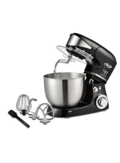 Electric Hand & Stand Mixer Stainless Steel Mixing Bowl For Bread & Dough With 6 Speed Control 5 L