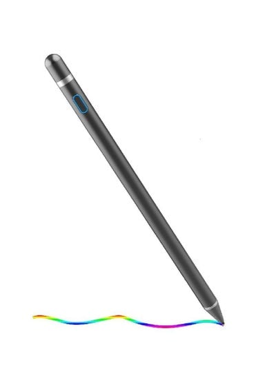 Stylus Pen Digital Pencil Fine Point Active Pen for Touch Screens, Compatible with phone Tablets (Black)