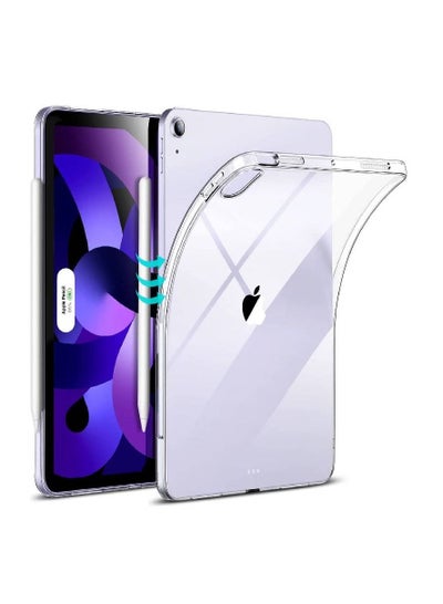 Clear Shock Absorbing Flexible TPU Protective Cover Transparent Slim Case For iPad Air 4th Generation (2020)