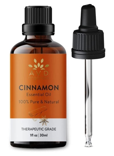 Cinnamon Essential Oil 100% Pure & Natural UNDILUTED Therapeutic Grade Perfect for Aromatherapy Relaxation Skin Care 30 ml