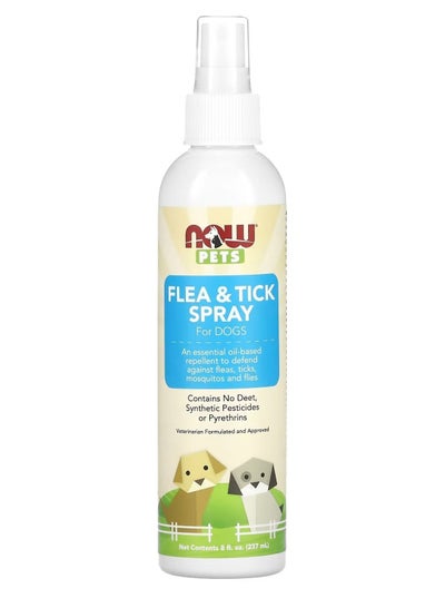 Flea and tick spray for dogs 8 fl oz 237 ml