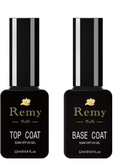 Pack Of 2 Base and Top Coat for Poly Gel 12 ml