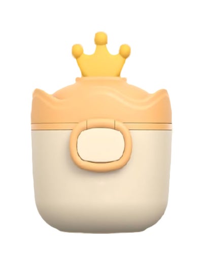 Baby Formula Dispenser with Scoop Crown Baby Formula Container Portable Milk Powder Storage Box Cute Snack Fruit Food Holder for Travel