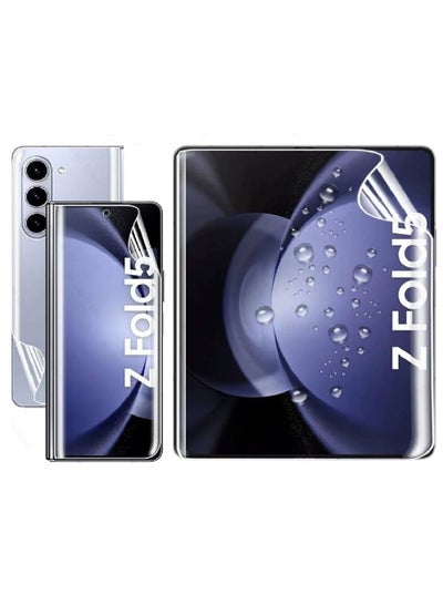 Samsung Galaxy Z Fold 5 Hydrogel Screen Protector Cover - Clear TPU FILM