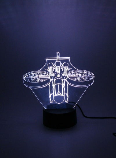 Military Weapons 3D night light. Kids Bedroom Decor 16 colors