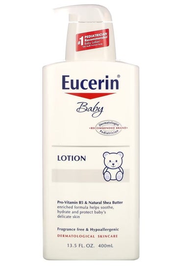 Eucerin Baby Lotion Fragrance Free 13.5 fl oz 400 ml