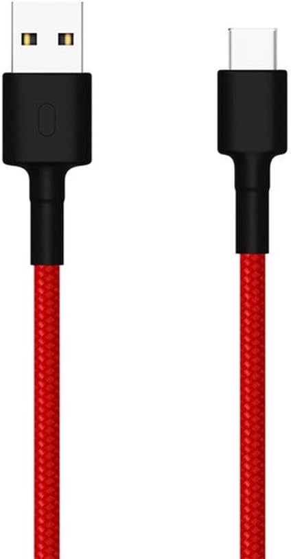 Xiaomi Mi Usb-C To Usb-C Cable [5A/100W] [Sync] [Fast Charge] Flexible [480Mbps] - For Smartphones/Powerbanks/Dji/Gps/Dvr/Gopro/Computers - Braided Made Of Tpe - 1M/3Ft