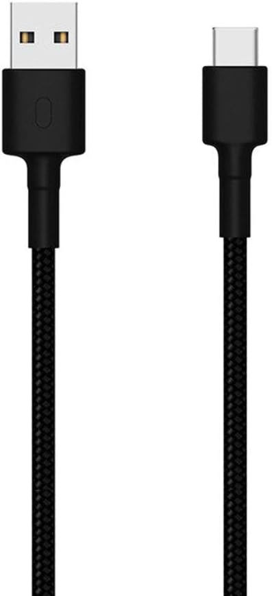 Xiaomi Mi USB-C to Cable [5A/100W] [Sync] [Fast Charge] Flexible [480Mbps] - for Smartphones/Powerbanks/DJI/GPS/DVR/GoPRO/Computers Braided Made of TPE 1M/3ft