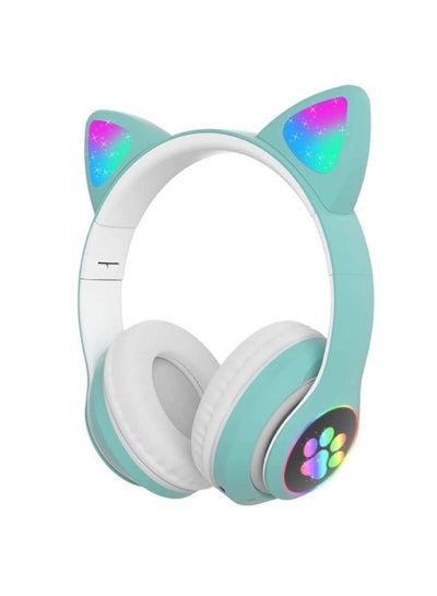 Cat Ears Foldable Headset Multicolour