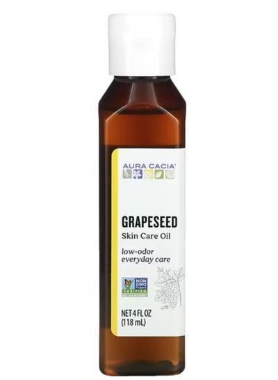 Skin Care Oil Grapeseed 4 fl oz 118 ml